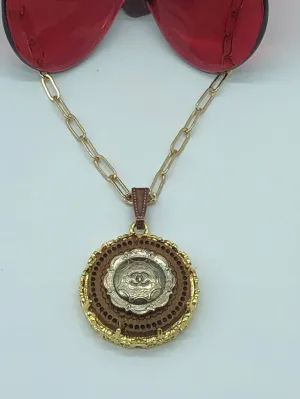 #158 Vintage Couture Necklace  28mm