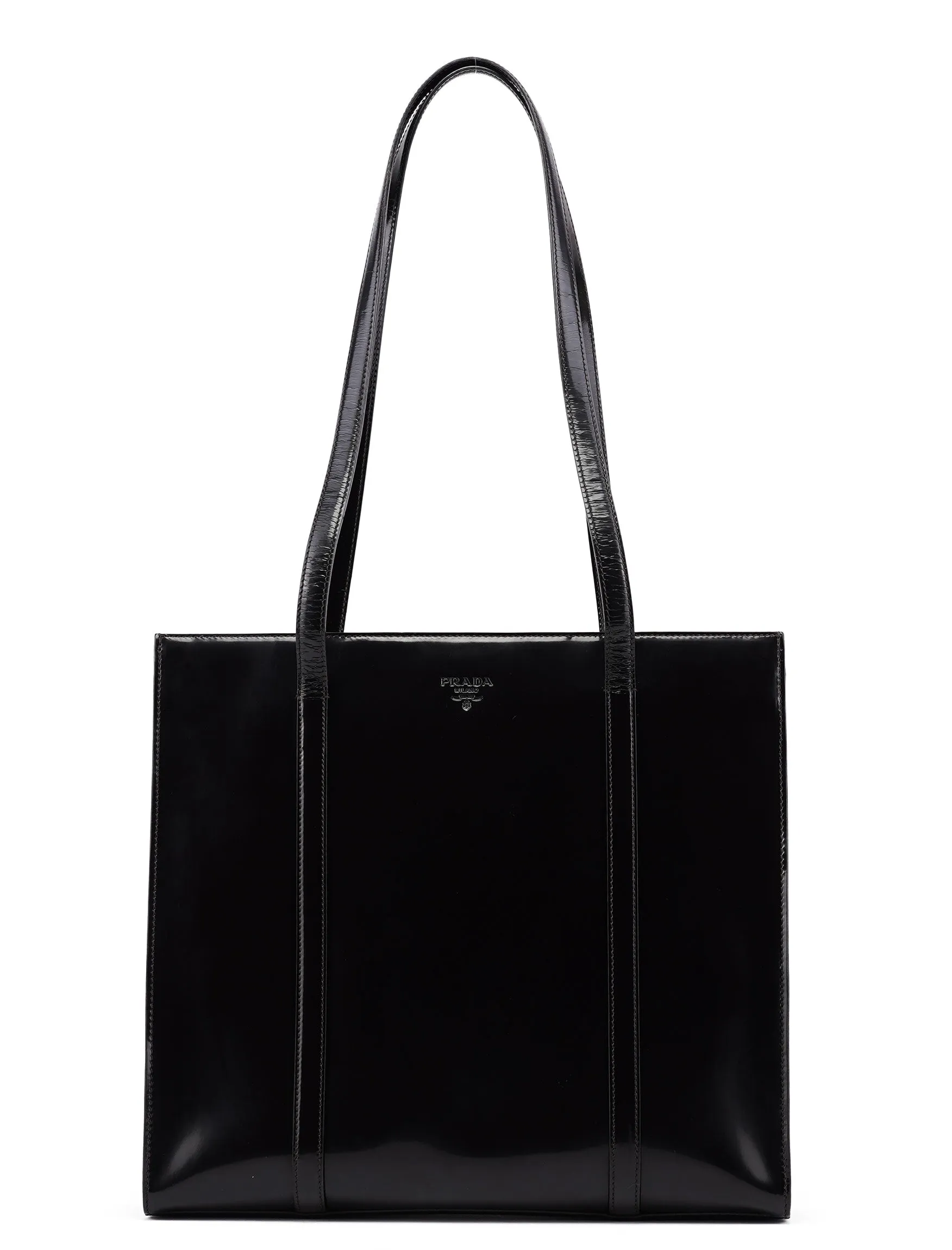 1995 Brown Spazzolato Tote Bag