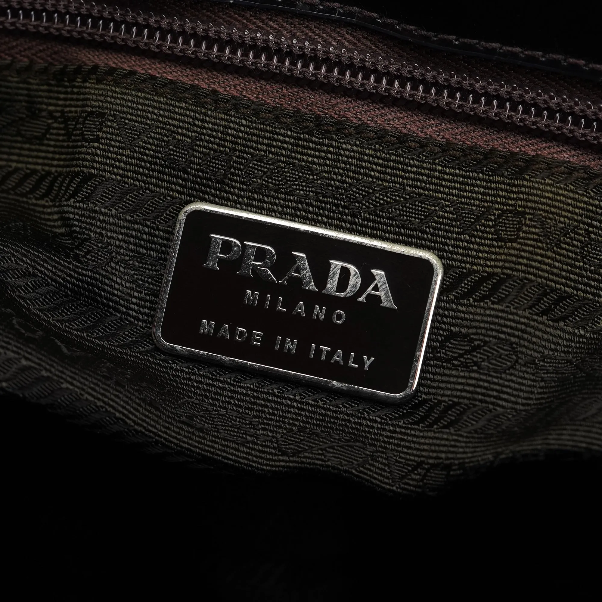 1995 Brown Spazzolato Tote Bag