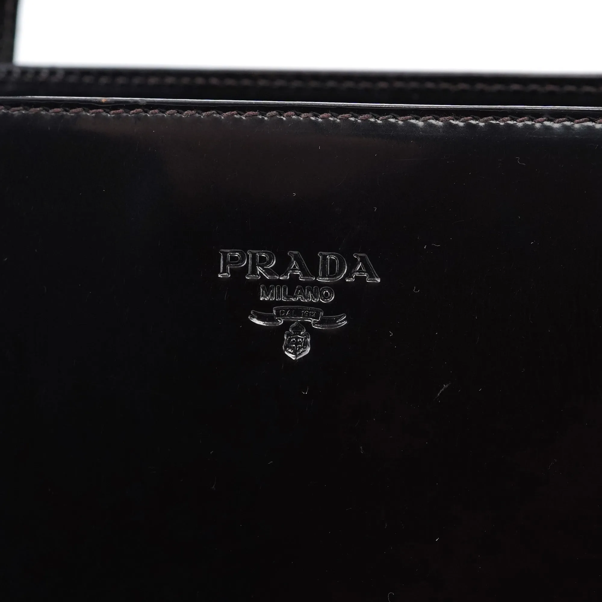 1995 Brown Spazzolato Tote Bag