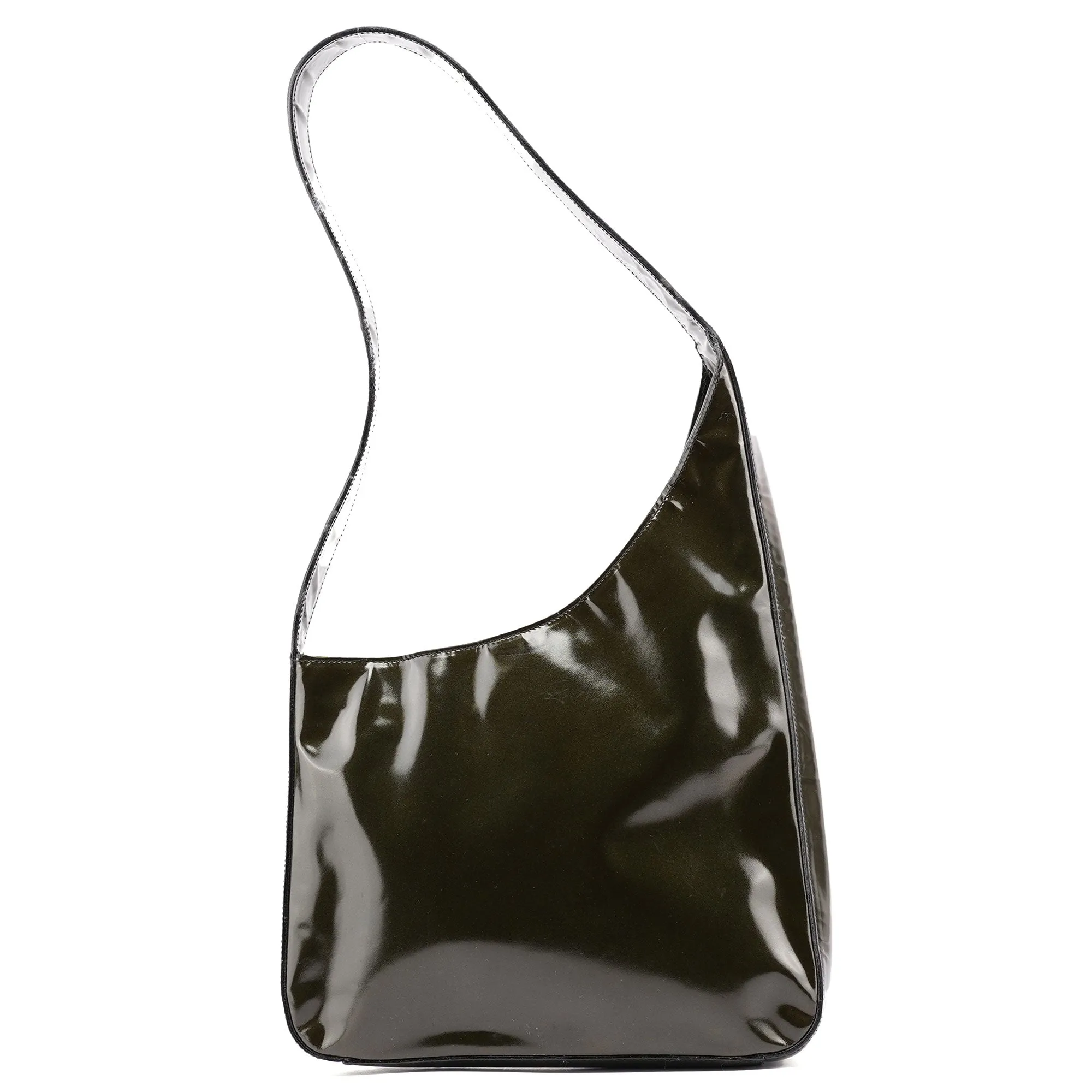 1998 Dark Green Spazzolato Asim Shoulder Bag