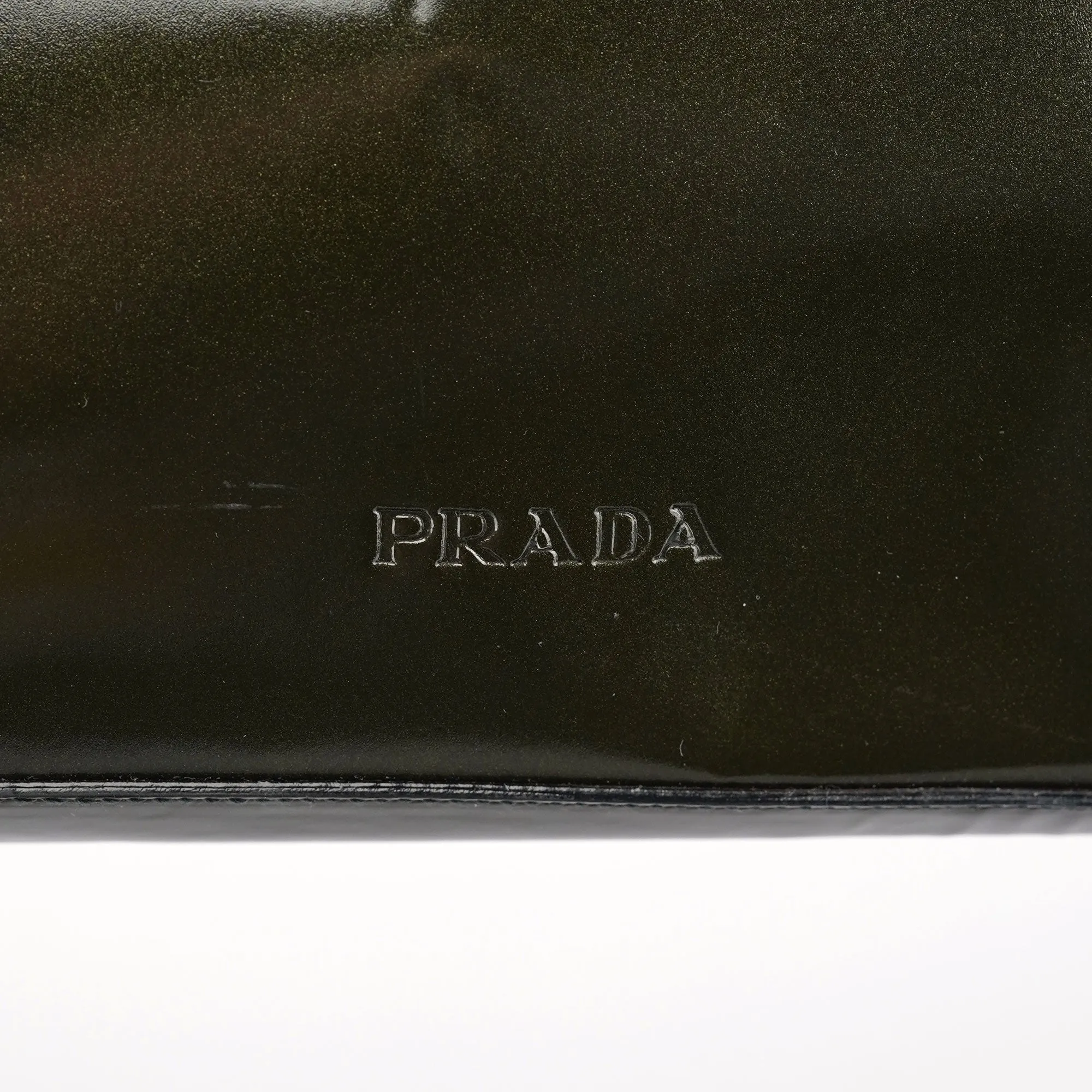 1998 Dark Green Spazzolato Asim Shoulder Bag