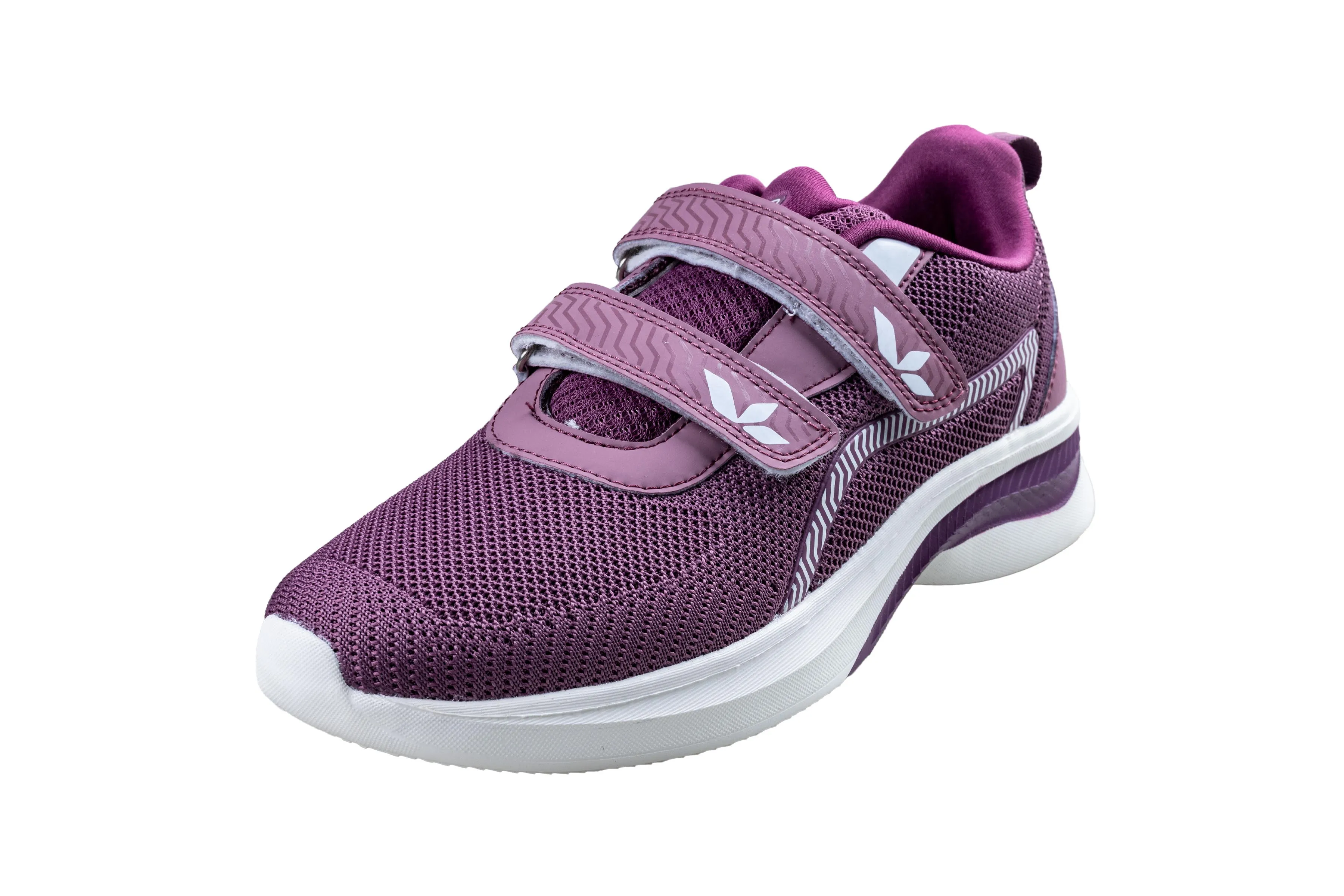 Abros Ladies Mauve / White Sports Shoe