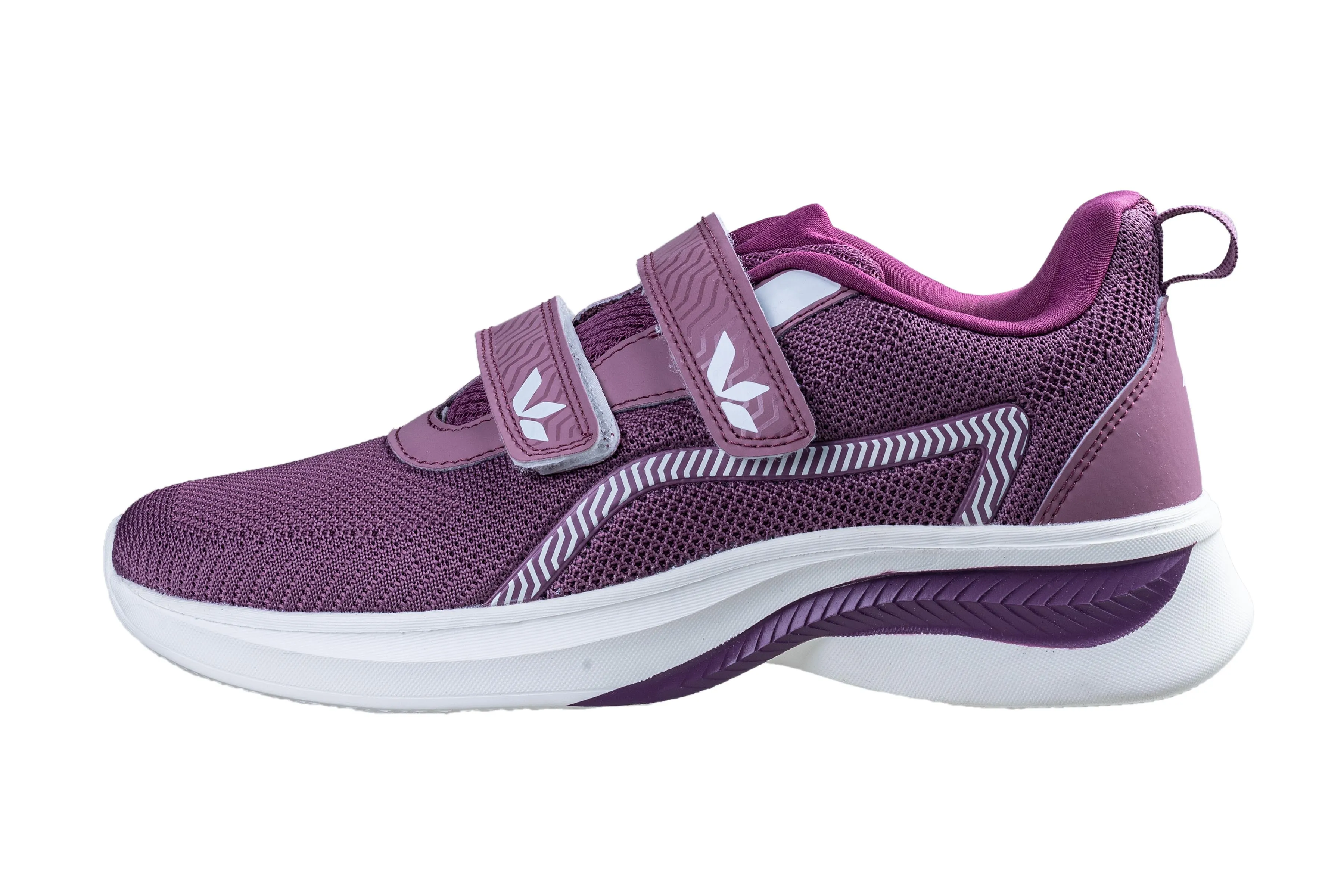 Abros Ladies Mauve / White Sports Shoe