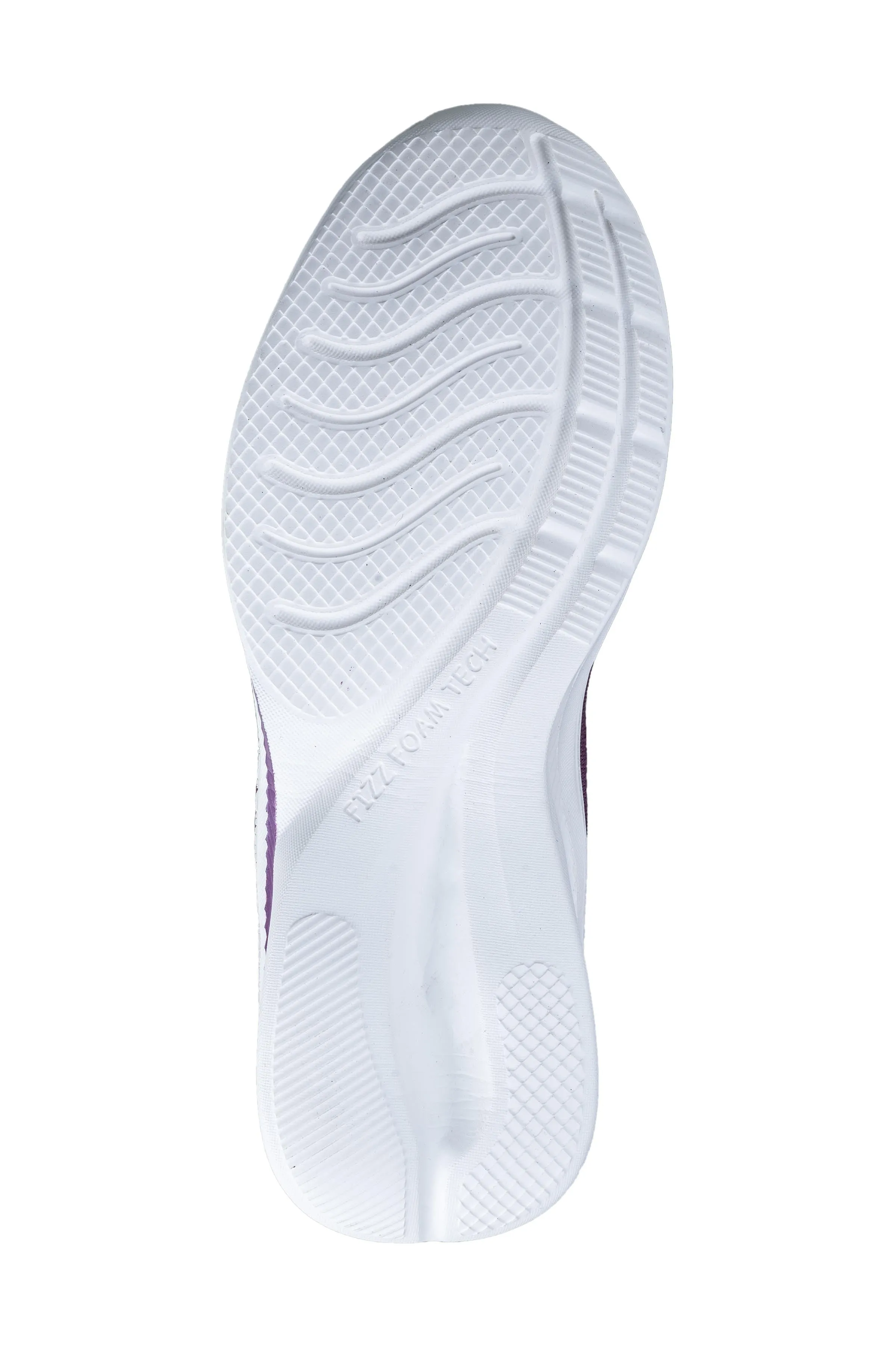 Abros Ladies Mauve / White Sports Shoe