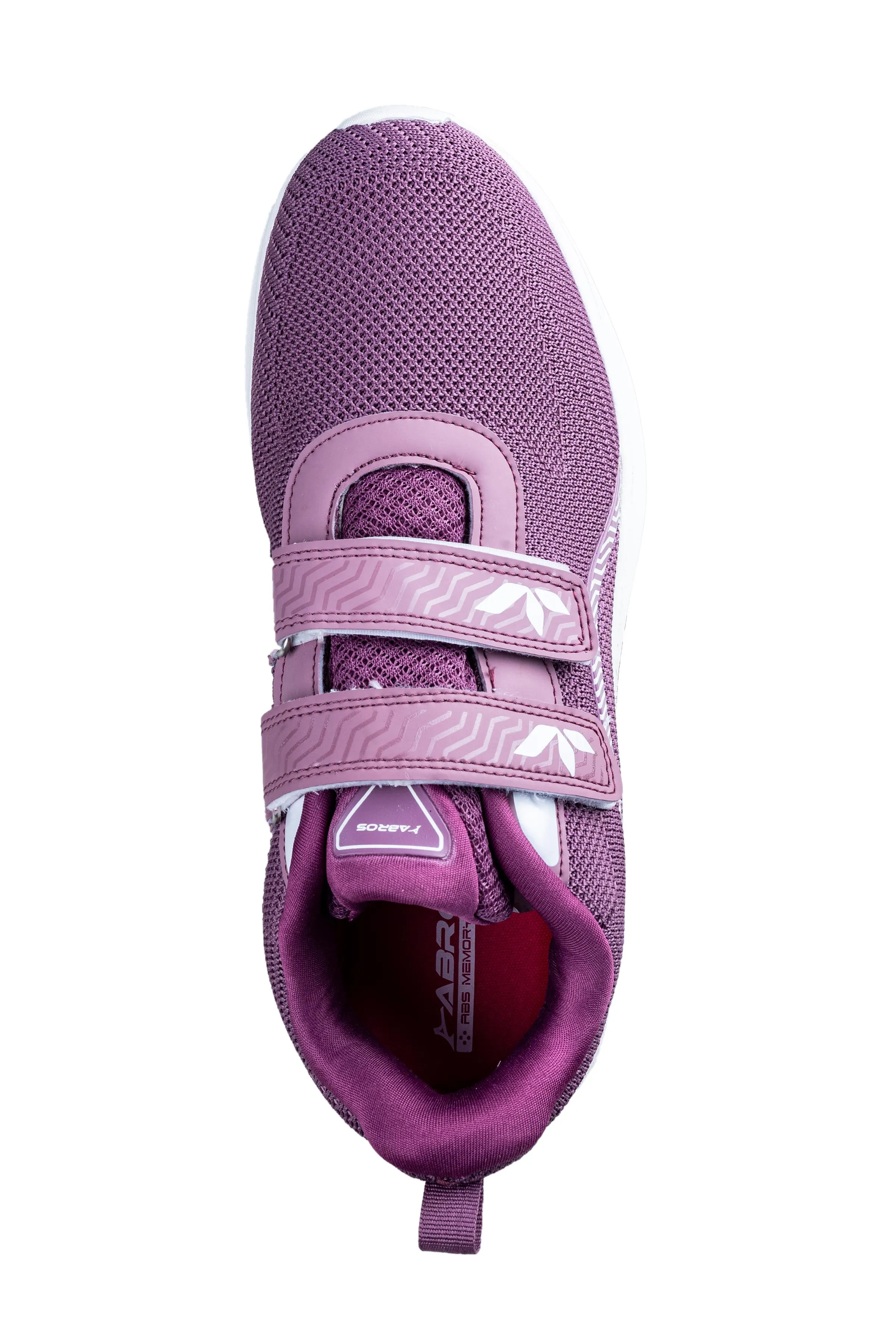 Abros Ladies Mauve / White Sports Shoe