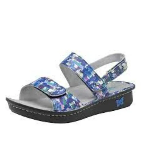 Alegria Verona Slingback Sandal in Welcome Back Blotter