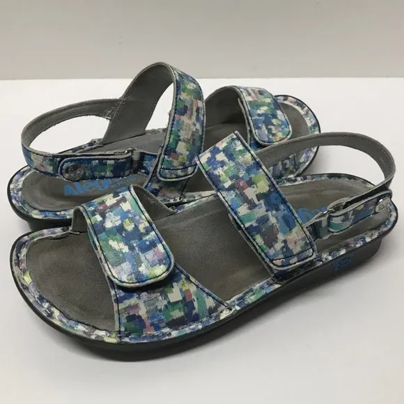 Alegria Verona Slingback Sandal in Welcome Back Blotter