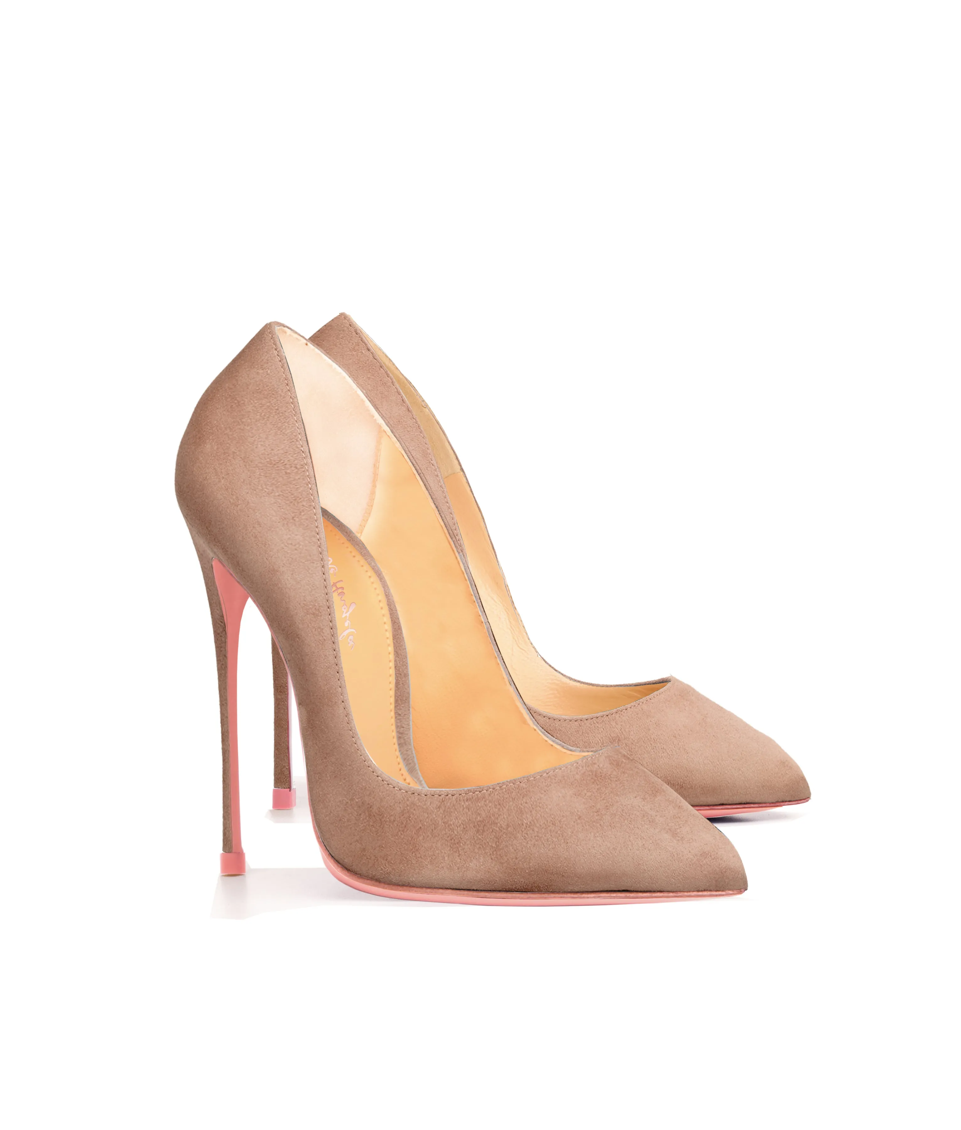 Alhena 120  Nude Suede