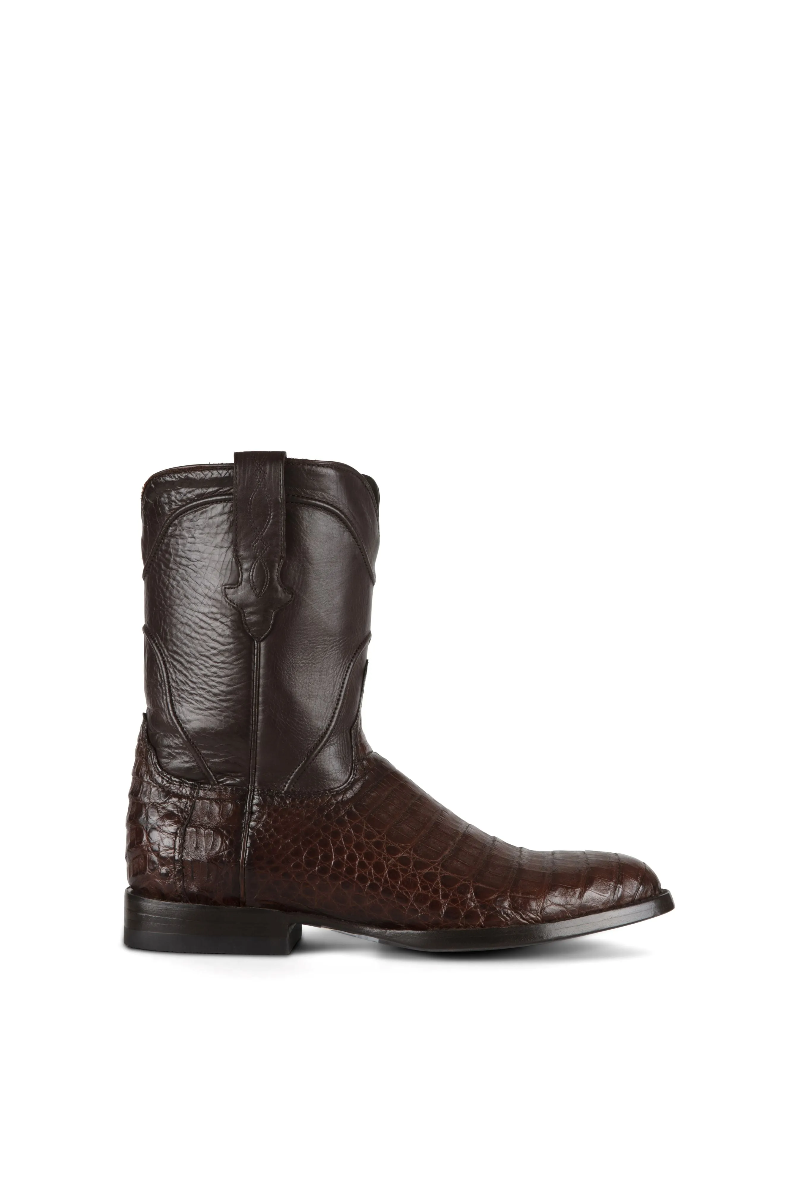 Allens Brand - Caiman Belly - Roper - Tobacco
