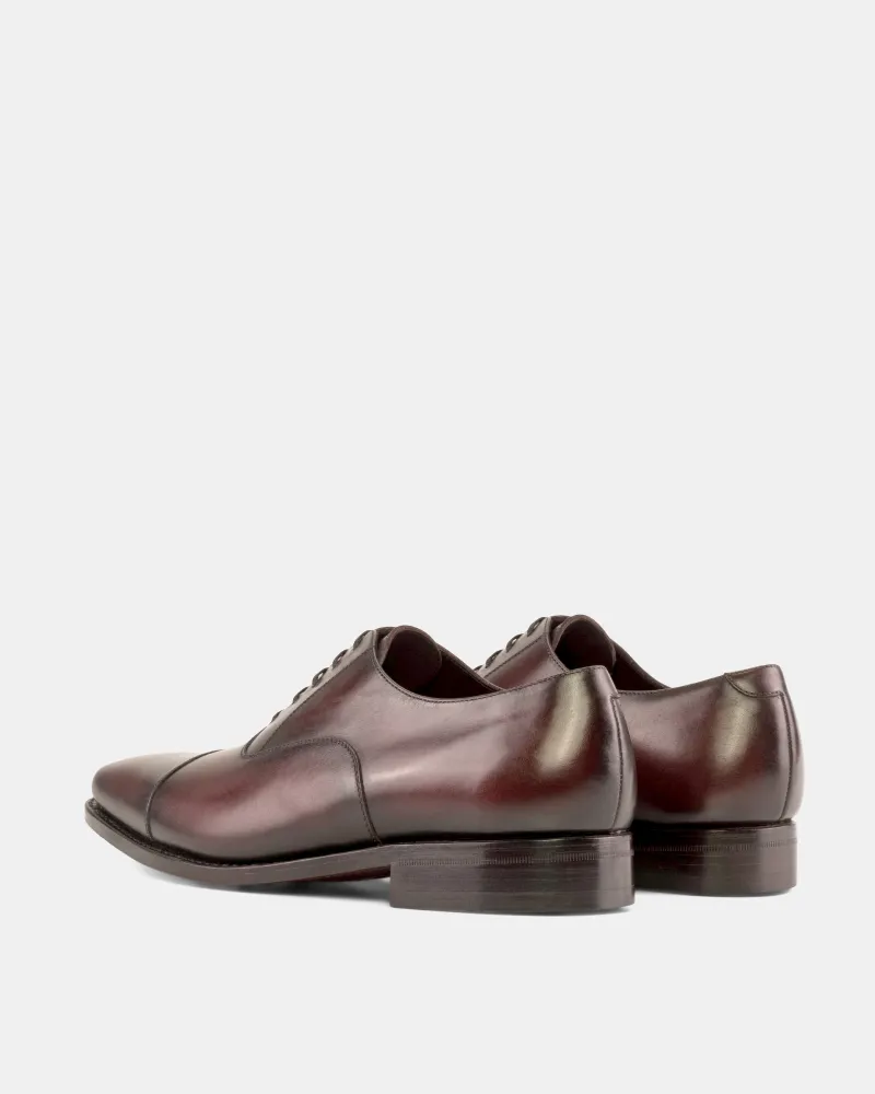 Ashford Burgundy Cap Toe Oxford