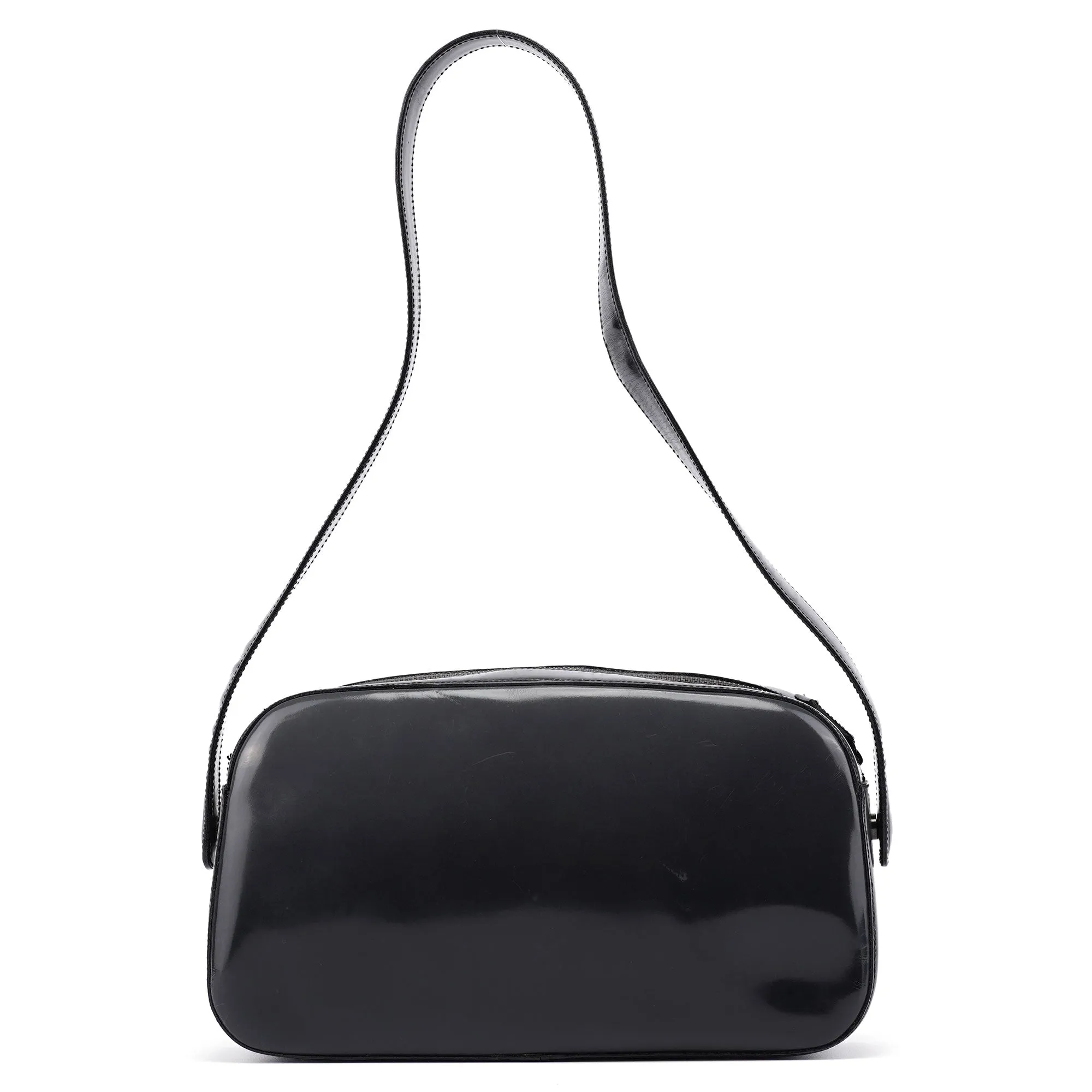 B7446 Anthracite Spazzolato Swivel Shoulder Bag