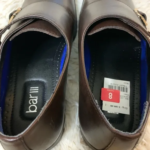 Bar III Men’s Dress Shoes Brown New With Tags