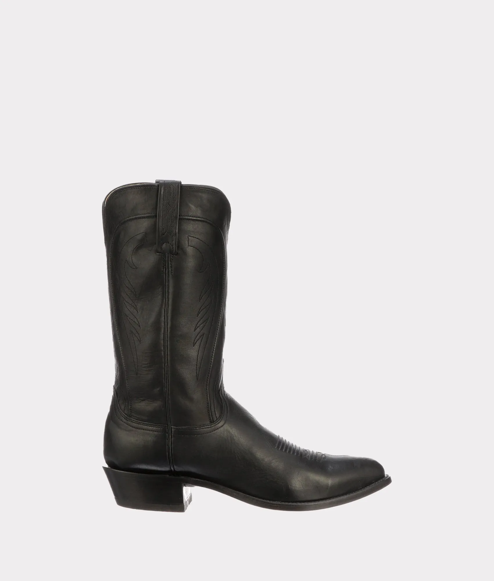 Bart :: Black   Cowhide