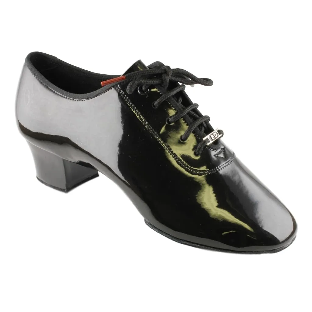 BD Dance 401, Black Patent Leather, Men's Latin Dance Shoes