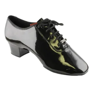 BD Dance 401, Black Patent Leather, Men's Latin Dance Shoes