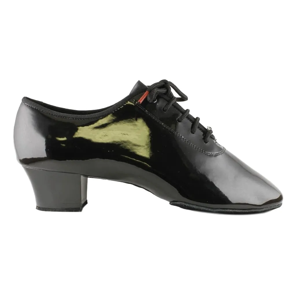 BD Dance 401, Black Patent Leather, Men's Latin Dance Shoes