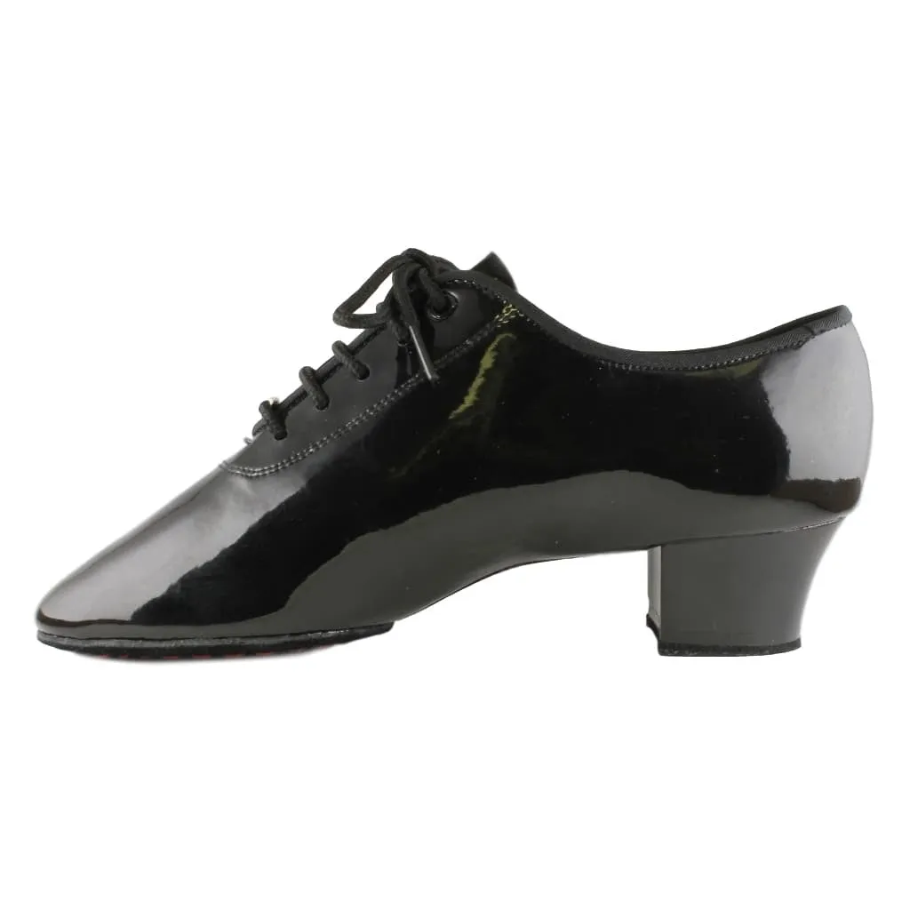 BD Dance 401, Black Patent Leather, Men's Latin Dance Shoes