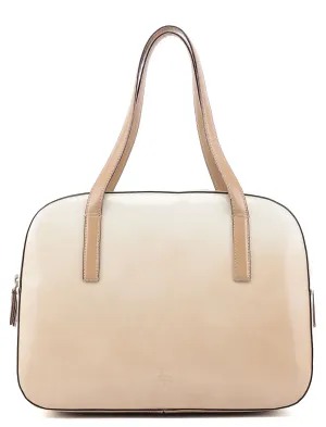 Beige Spazzolato Tote