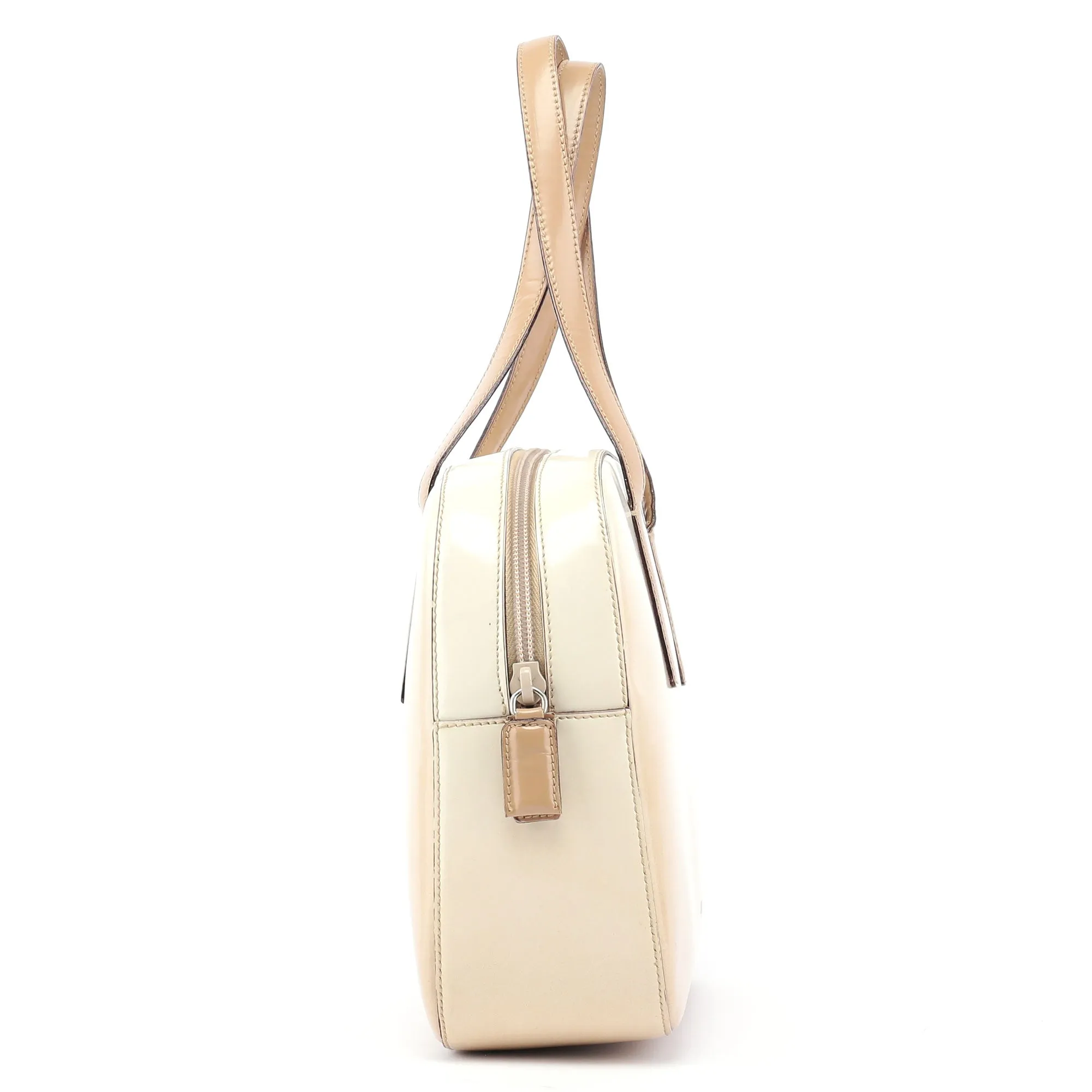 Beige Spazzolato Tote
