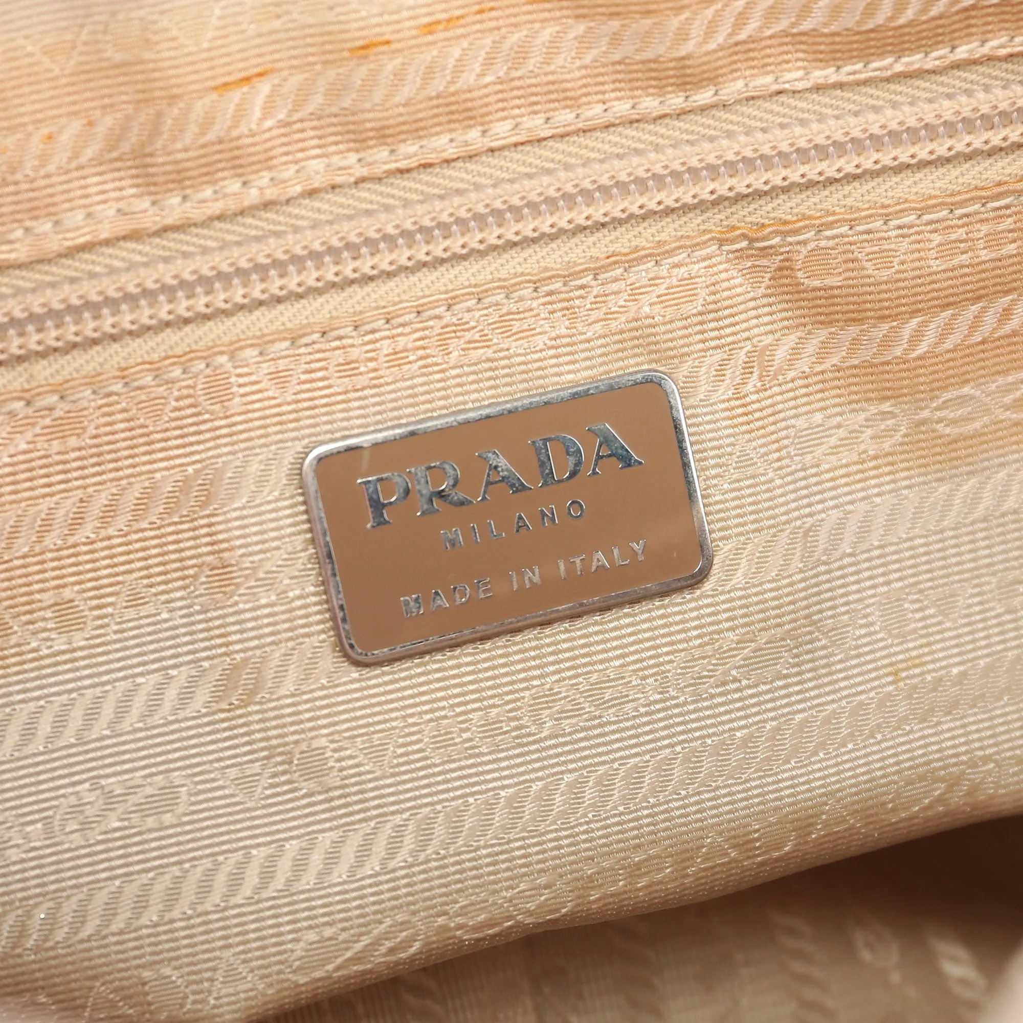 Beige Spazzolato Tote