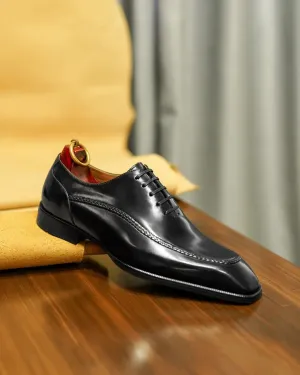 Black Leather Regent  Oxfords – Formal Shoes