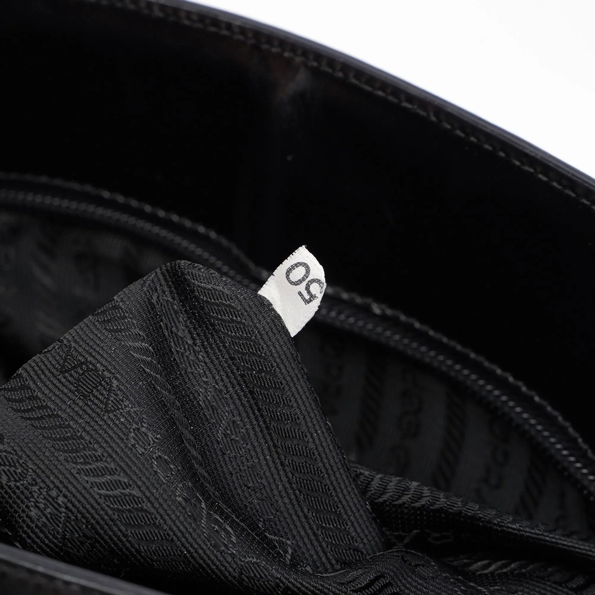 Black Spazzolato Tote