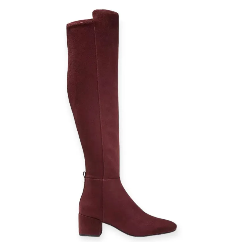 BRADEN Women's Side-Zip Heels Knee High Boots