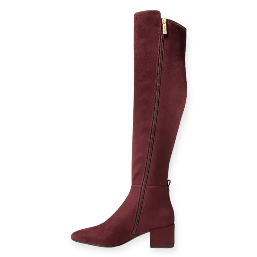 BRADEN Women's Side-Zip Heels Knee High Boots