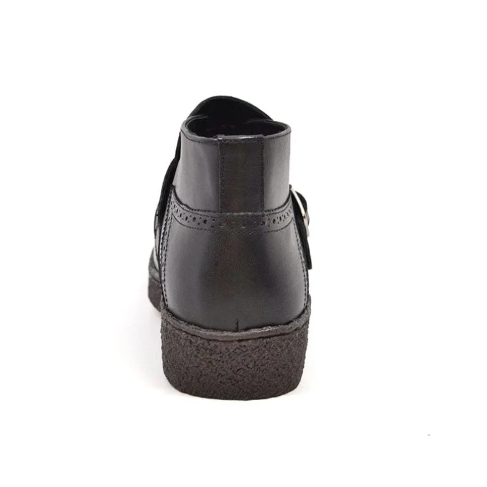 British Walkers Playboy Manhattan Wingtips Men's Leather High Tops Ankle Boots