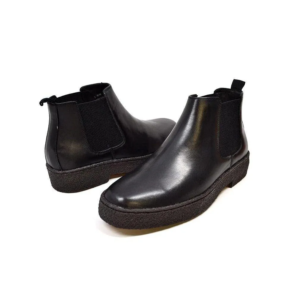 British Walkers Playboy Original Soho Men's Slip On Leather Chelsea Boots