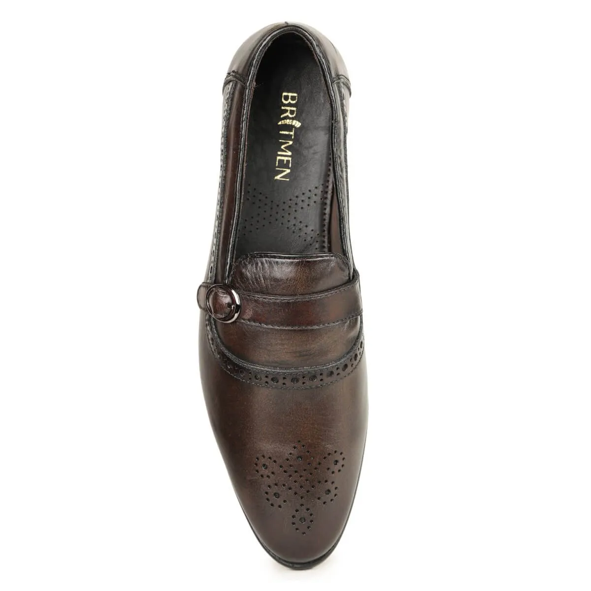 Britmen Wingtip Perforated Brogue Shoes 3335