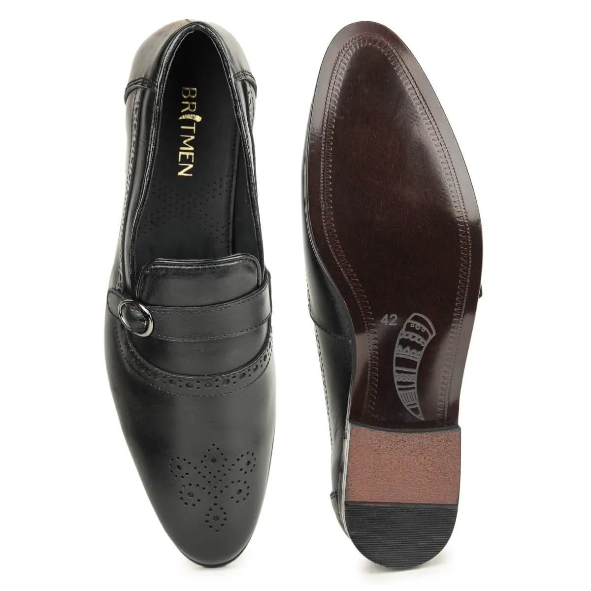 Britmen Wingtip Perforated Brogue Shoes 3335