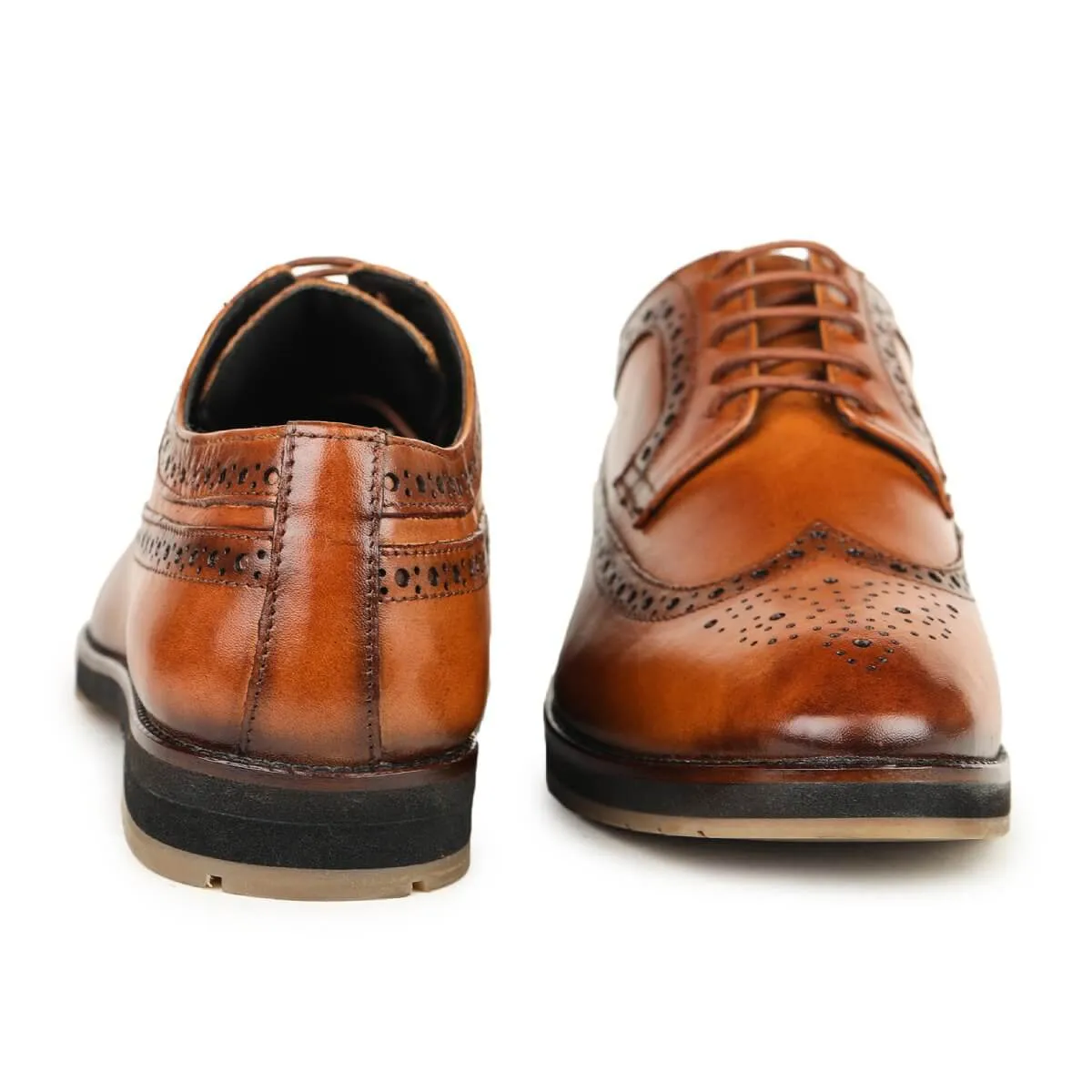 Britmen Wingtip Perforated Brogue Shoes 3335
