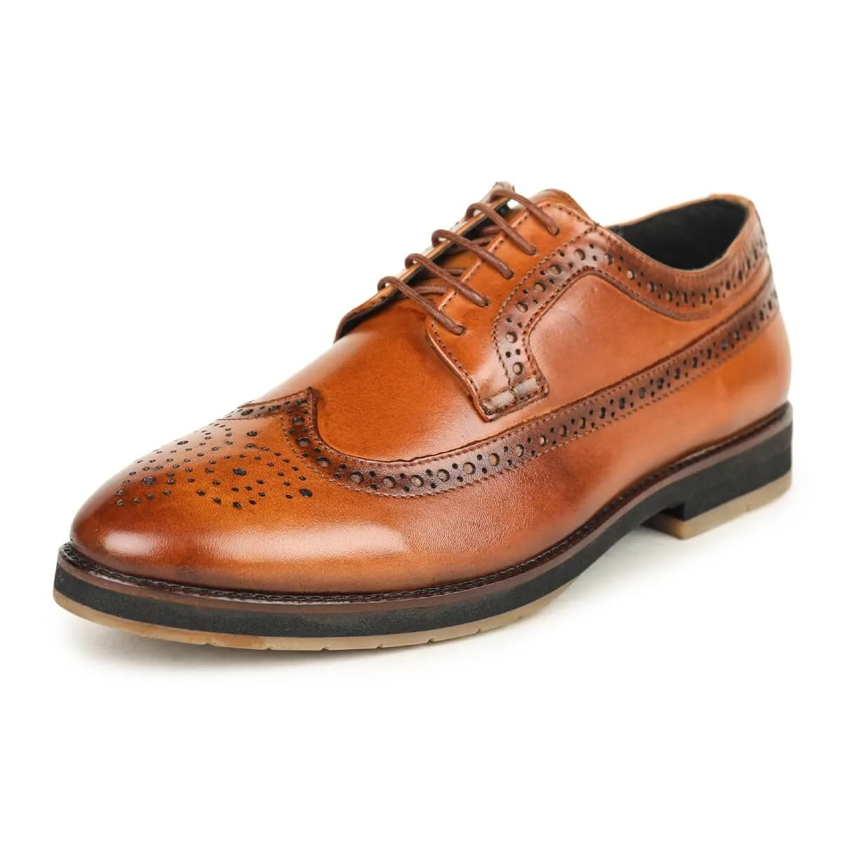 Britmen Wingtip Perforated Brogue Shoes 3335