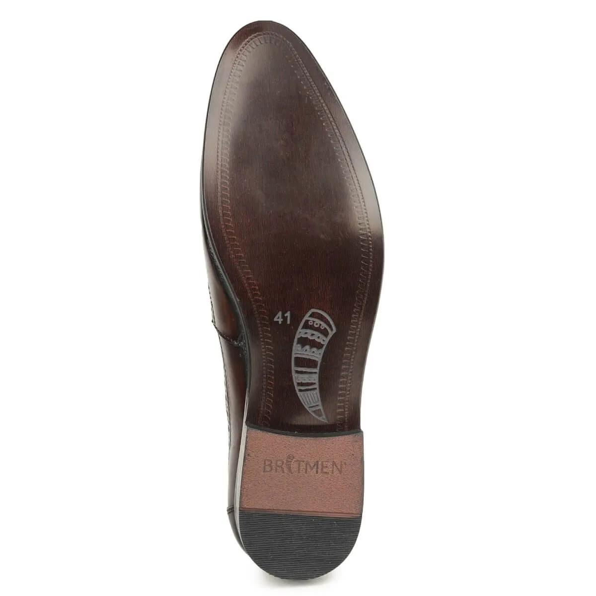 Britmen Wingtip Perforated Brogue Shoes 3335