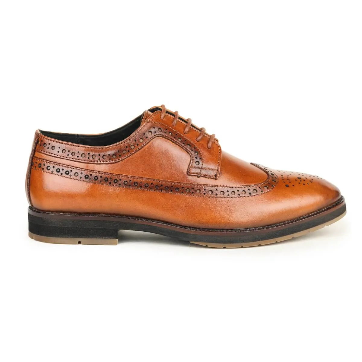 Britmen Wingtip Perforated Brogue Shoes 3335