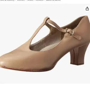 Capezio Women's Jr. Footlight T-Strap Dance Shoe