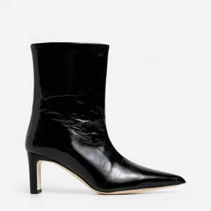 Cass Leather Patent Black