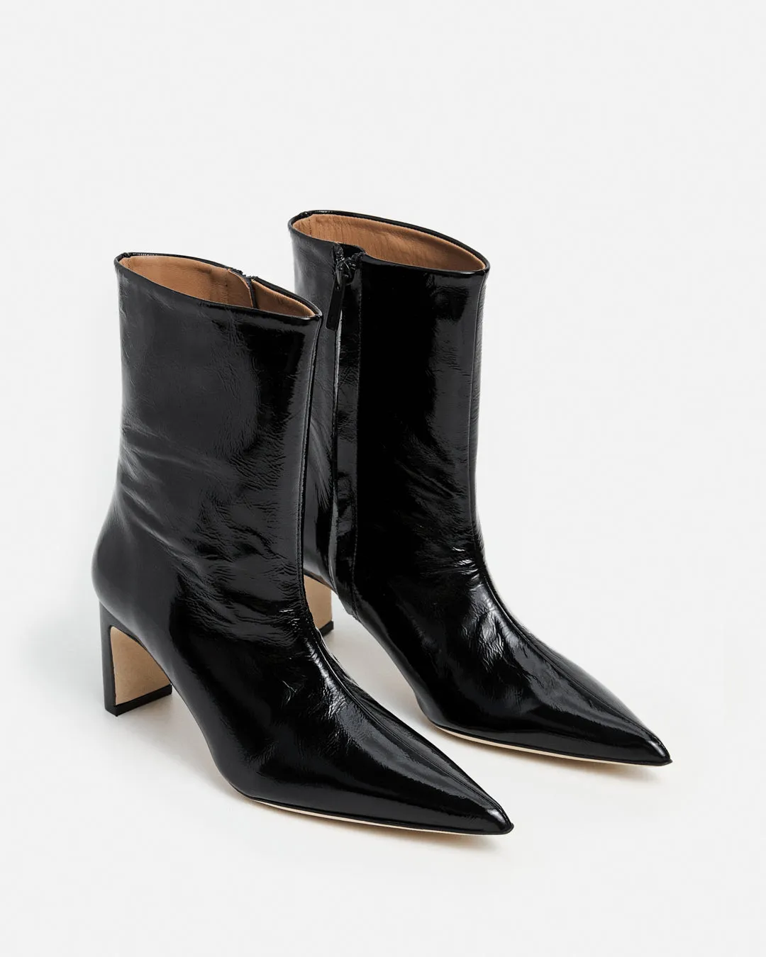 Cass Leather Patent Black
