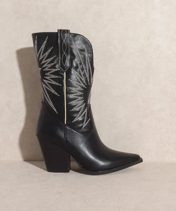 Chic Boots -White & Almond-