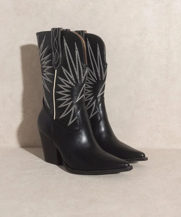 Chic Boots -White & Almond-