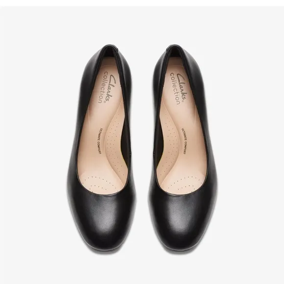 Clark’s Ambyr2 Braley Black Leather