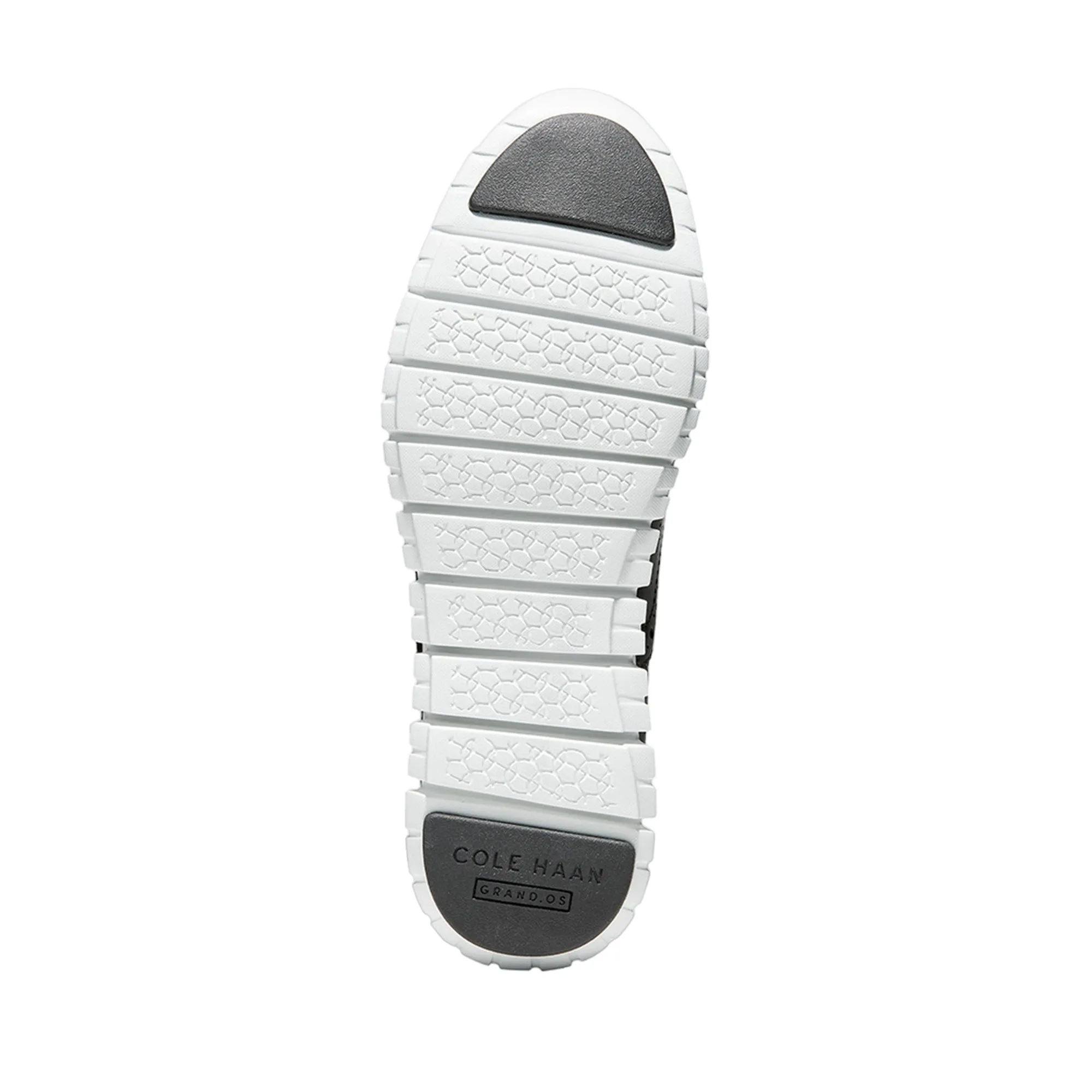 Cole Haan ZERØGRAND Wing Oxford Closed Hole Black Leather/Optic White
