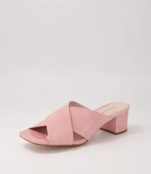 Dagny Pink Patent Leather Mules
