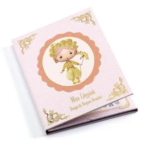 Djeco Tinyly Miss Lilypink  Removable Sticker Set