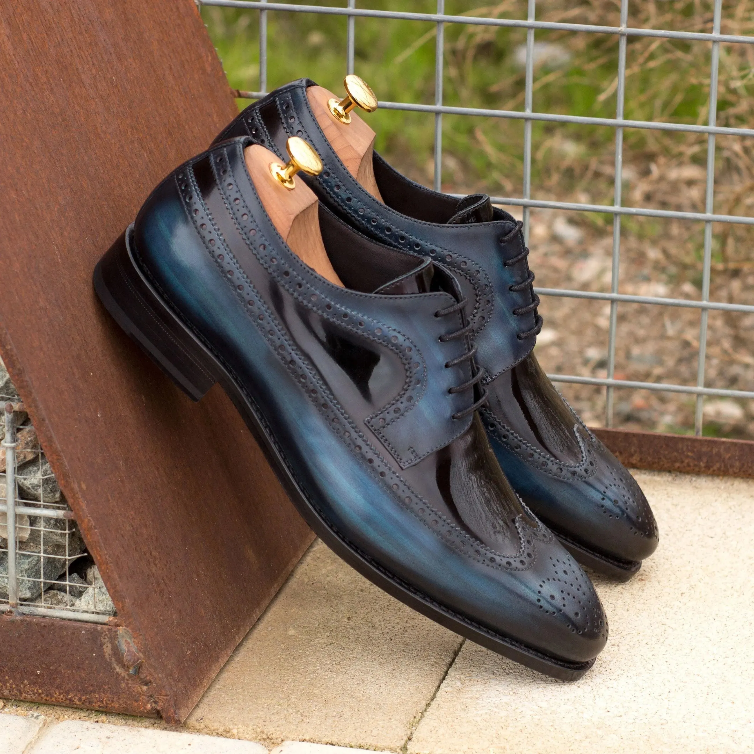 Dunne Patina Longwing Blucher