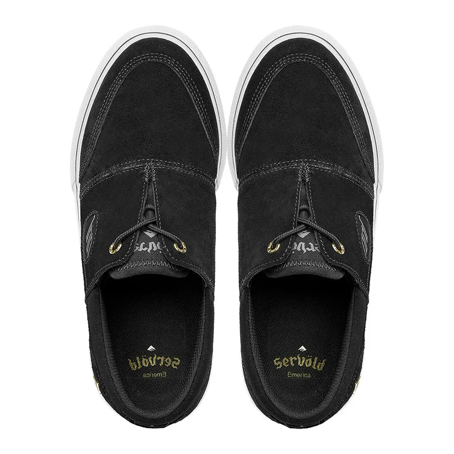 Emerica Servold - Black/White/Gold