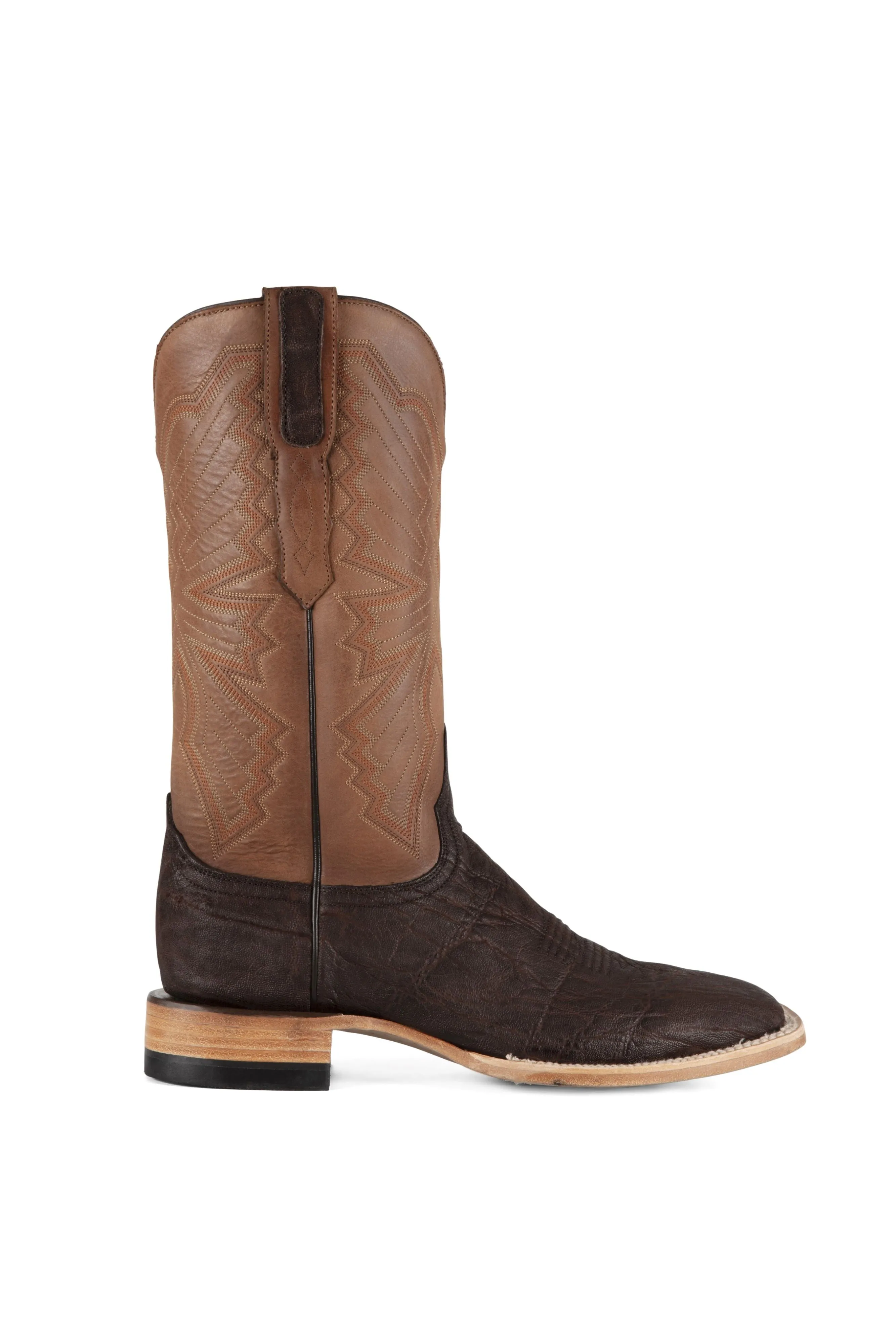 Ezra Elephant - Square Toe - Brown