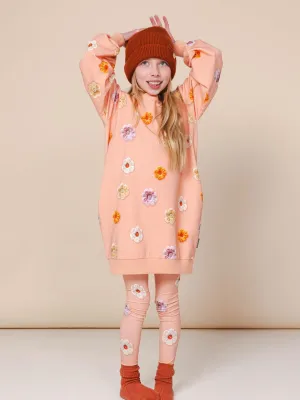 Flower Power Sweater Dress en Legging set Kids